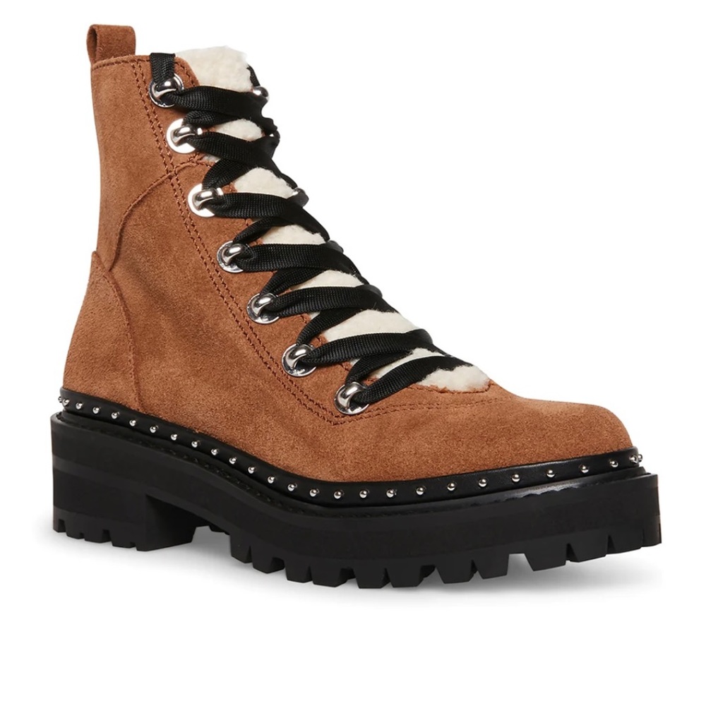 Steve Madden RAINIER CHESTNUT SUEDE size 8